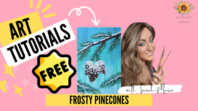 Frosty Pinecones